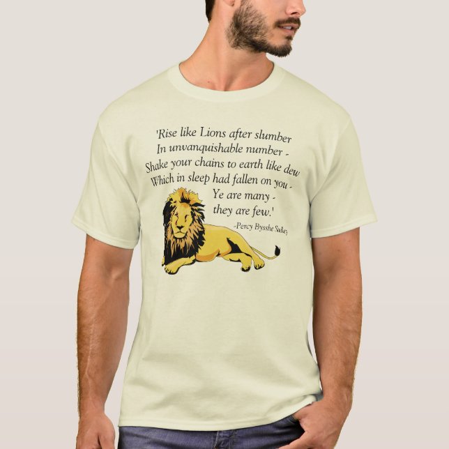 "Rise like Lions" T-Shirt (Front)
