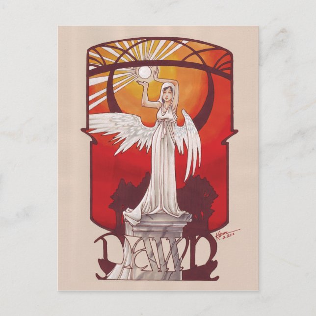 Rise Of A New Dawn postcard (Front)