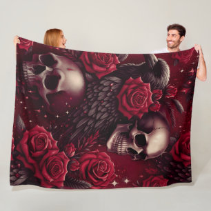 Rise Of Darkness 60x80 Fleece Blanket
