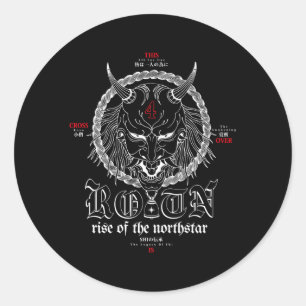 Rise Of The Northstar Yokai Classic Round Sticker