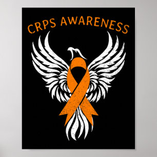 Rise of the Phoenix RSD CRPS Awareness Month Orang Poster