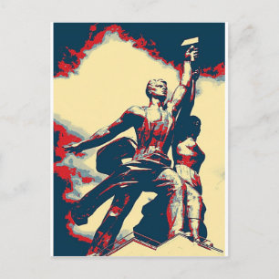 Rise of The Red Worker II Postcard