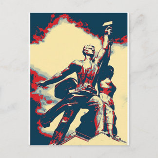 Rise of The Red Worker II Postcard