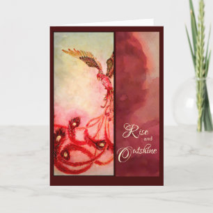 Rise - Phoenix Greeting Card