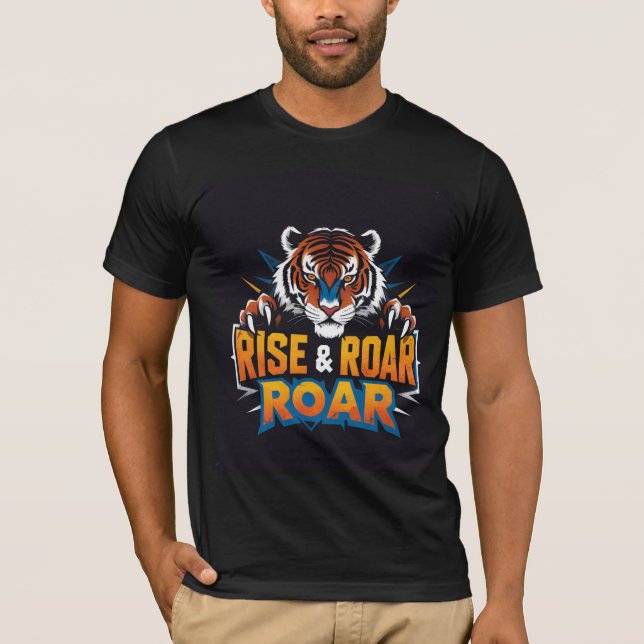 Rise & Roar – Tiger T-Shirt (Front)