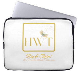 Rise & Thrive! Gold Collection Pocket Folder Laptop Sleeve