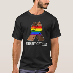 Rise Together Lgbt Pride Month Graphic Festival We T-Shirt