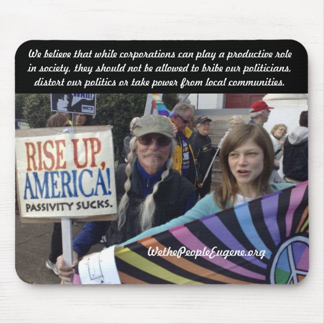 Rise Up America Mouse Pad (Front)