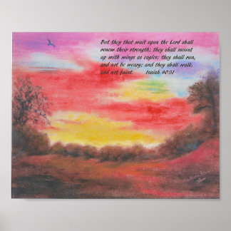 Rise Up as Eagles Sunrisev Poster