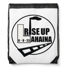 Rise Up Lahaina With Iconic City Landmarks 