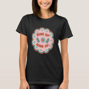 Rise Up Women's Human Rights March Retro T-Shirt