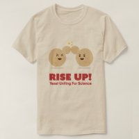 RISE UP! Yeast Uniting for Science - Men's T-shirt
