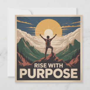 Rise With Purpose Invitation