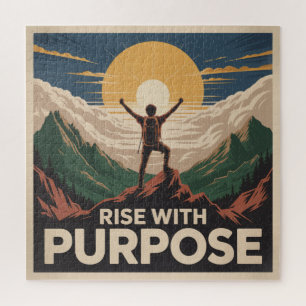 Rise With Purpose Jigsaw Puzzle