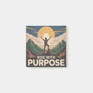 Rise With Purpose Post-it Notes