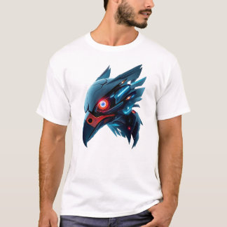 Rise with Robotic Falcon Spirit T-Shirt