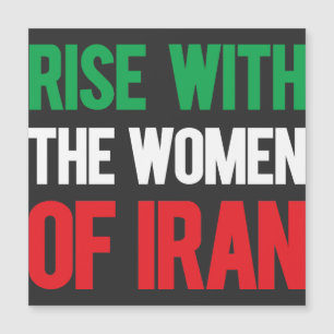 Rise with the Women of Iran Magnetic Invitation