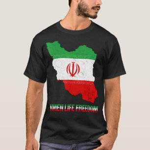 Rise With The Women Of Iran Women Life Freedom #Ma T-Shirt