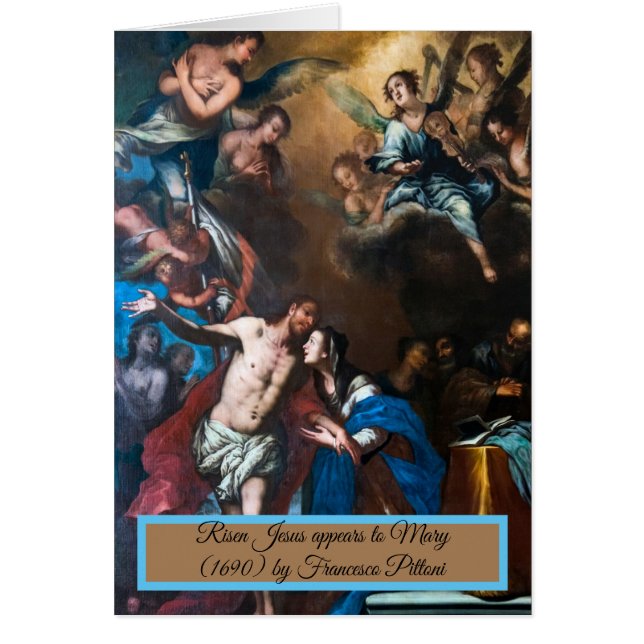 Risen Jesus appears to Mary  (Front)