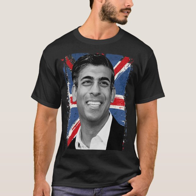 Rishi Sunak - British Prime Minister, Conservative T-Shirt (Front)