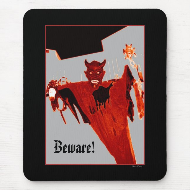 'Rising Devil' Mousepad (Front)
