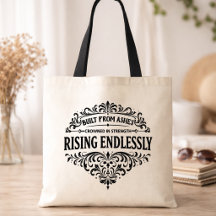 Rising Endlessly Women Vintage Typography