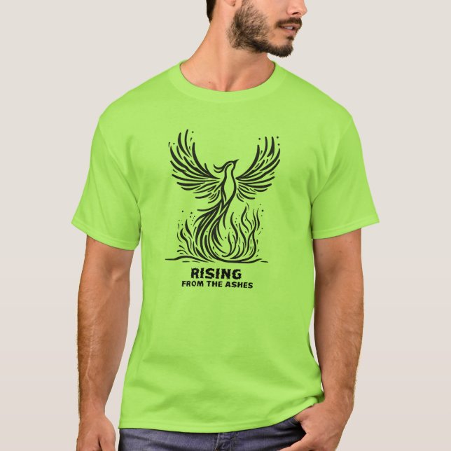 Rising from the ashes D1  T-Shirt (Front)