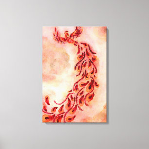 Rising Phoenix Canvas Print