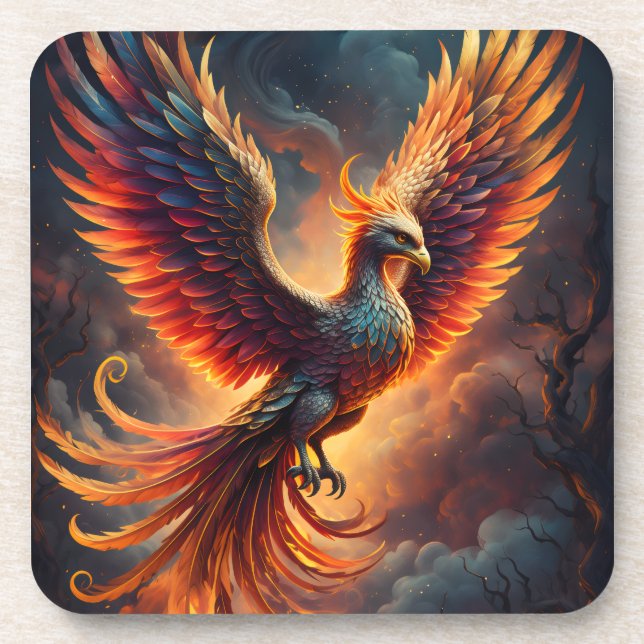 Rising Phoenix Coaster (Front)