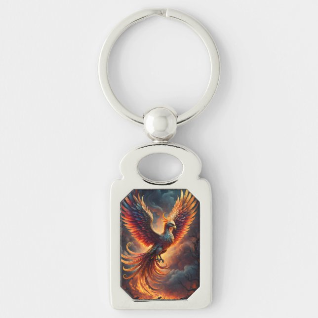 Rising Phoenix Key Ring (Front)