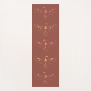 Rising Phoenix Yoga Mat in Clay