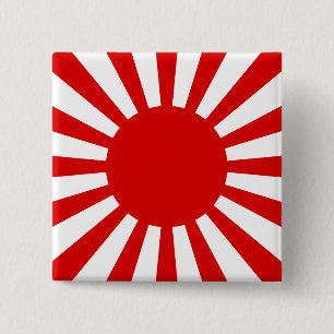 Rising Sun 15 Cm Square Badge