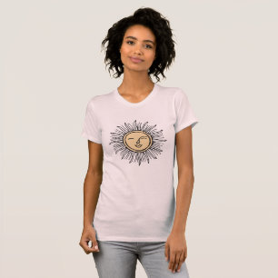 Rising Sun Boho Minimal T-Shirt