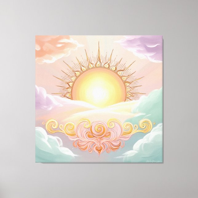 Rising Sun   Canvas Print (Front)