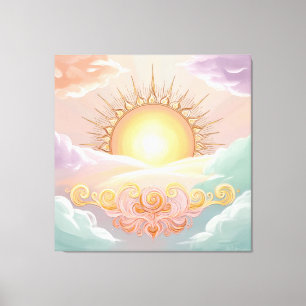 Rising Sun Canvas Print
