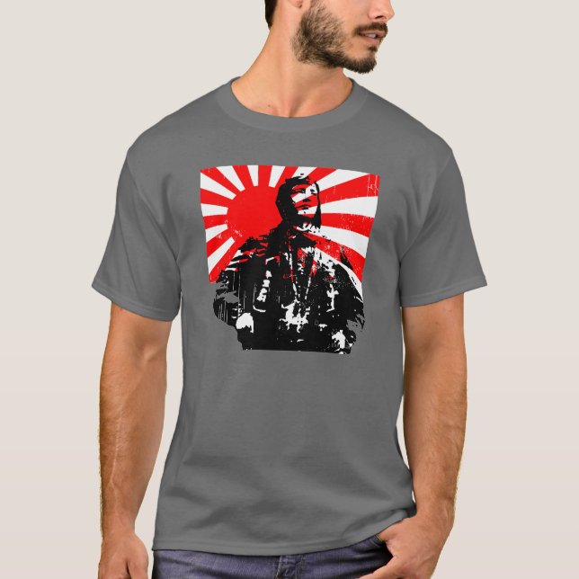 Rising Sun Kamikaze T-shirt. T-Shirt (Front)