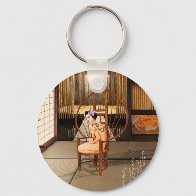 Rising Sun Key Ring (Front)