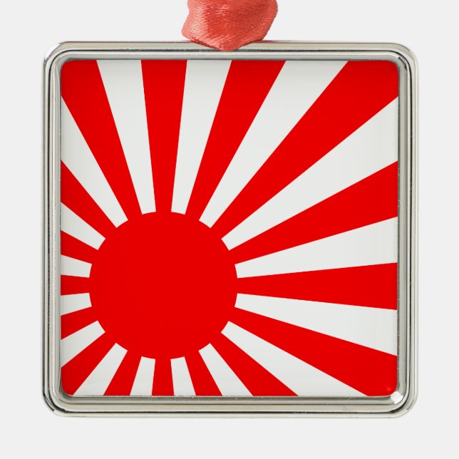 Rising Sun Metal Tree Decoration (Front)