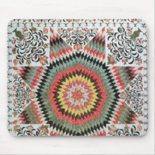 Rising Sun' or 'Star of Bethlehem' Mouse Pad