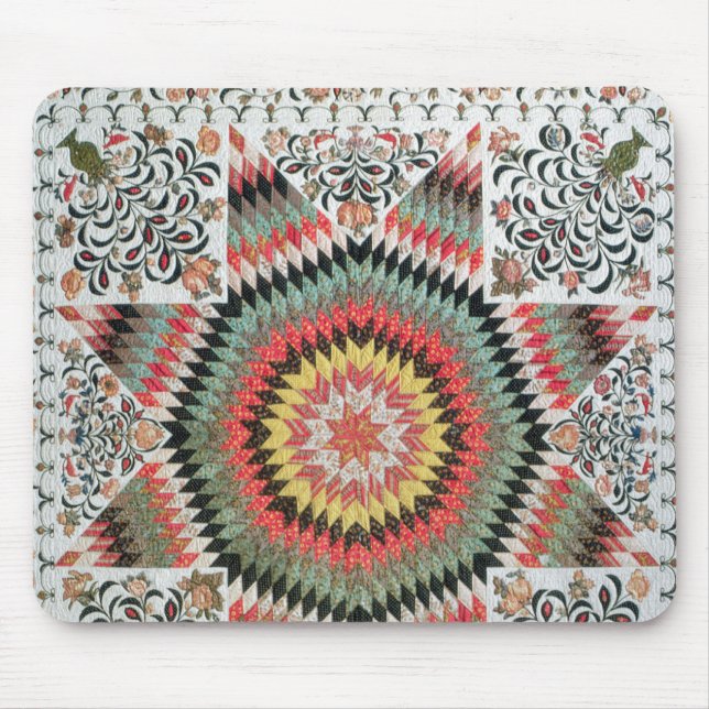 Rising Sun' or 'Star of Bethlehem' Mouse Pad (Front)