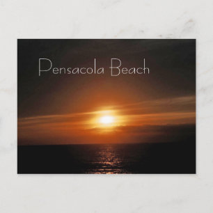 Rising Sun -- Pensacola Beach Postcard