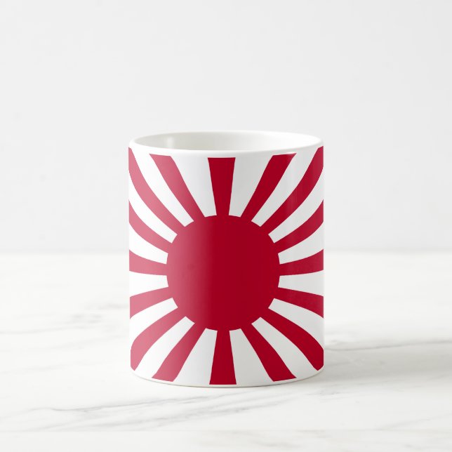Rising Sun War Flag of the Imperial Japanese Army Coffee Mug (Center)