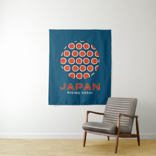 Rising Sushi Tapestry
