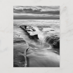 Rising Tide At The Beach Postcard