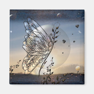 Rising to the Stars Butterfly! Magnet