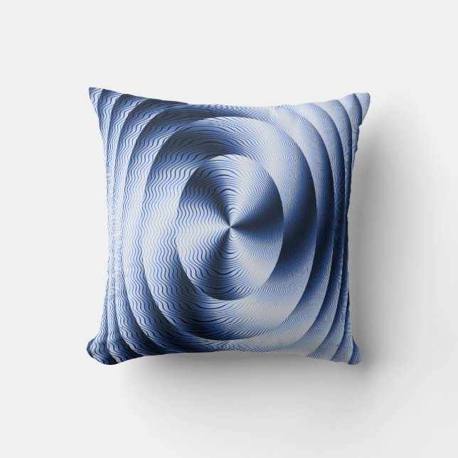 Rising waves... cushion (Front)