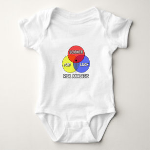 Risk Analysis .. Science Art Luck Baby Bodysuit