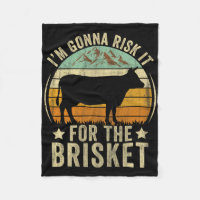 Risk It For The Brisket Funny Meat Smoker Bbq Chef