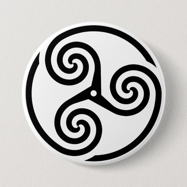 riskelion 7.5 cm round badge (Front)