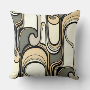 Risky Business Curves Cushion
